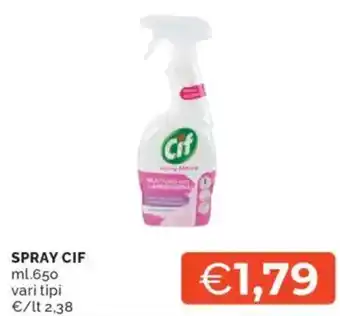 Mercatò Spray CIF offerta