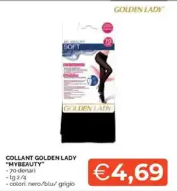 Mercatò Collant golden lady "MYBEAUTY" offerta