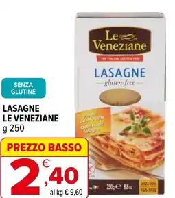 Iperal Lasagne LE VENEZIANE offerta