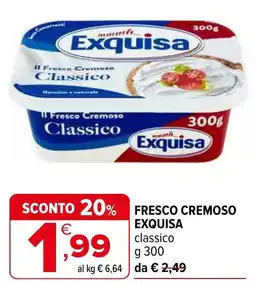 Iperal Fresco cremoso EXQUISA classico offerta
