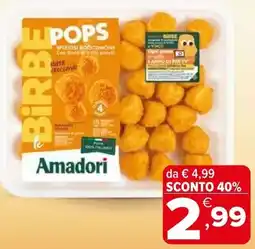 Iperal Amadori Pops offerta