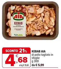 Iperal Kebab AIA offerta
