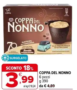 Iperal Coppa del nonno 6 pezzi offerta