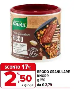 Iperal Brodo granulare KNORR offerta