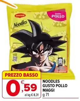 Iperal Noodles gusto pollo MAGGI offerta
