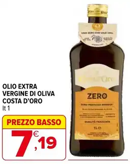Iperal Olio extra vergine di oliva COSTA D'ORO offerta