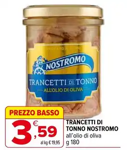 Iperal Trancetti di tonno NOSTROMO offerta