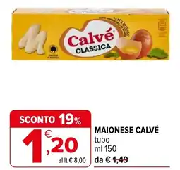 Iperal Maionese CALVÉ offerta