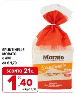 Iperal Spuntinelle MORATO offerta