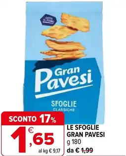 Iperal Le sfoglie GRAN PAVESI offerta