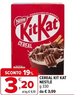Iperal Cereal kit kat NESTLÈ offerta