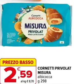 Iperal Cornetti privolat MISURA offerta