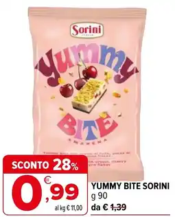 Iperal Yummy bite SORINI offerta
