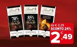 Iperal Lindt excellence offerta
