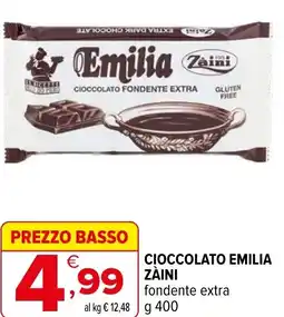 Iperal Cioccolato emilia ZÀINI offerta