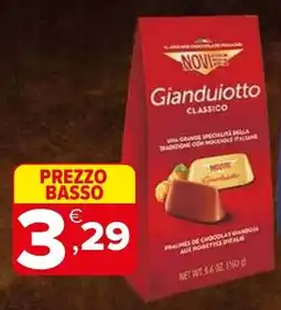 Iperal NOVI gianduiotto classico offerta