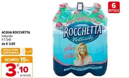 Iperal Acqua ROCCHETTA offerta