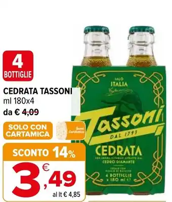 Iperal Cedrata TASSONI offerta