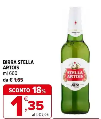 Iperal Birra STELLA ARTOIS offerta