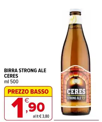 Birra strong ale CERES