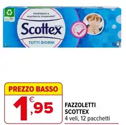 Iperal Fazzoletti SCOTTEX offerta