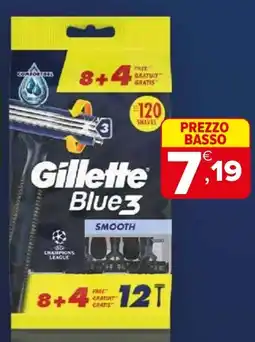 Iperal Gillette Blue3 offerta