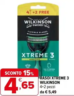 Iperal Rasoi xtreme 3 WILKINSON offerta