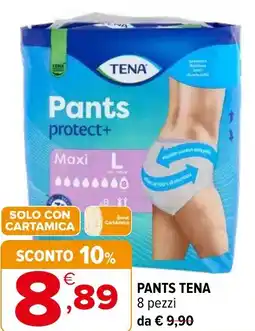 Iperal Pants TENA 8 pezzi offerta