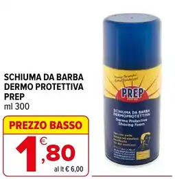 Iperal Schiuma da barba dermoprotettiva PREP offerta