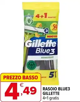 Iperal Rasoio blue3 GILLETTE offerta