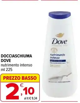 Iperal Docciaschiuma DOVE offerta