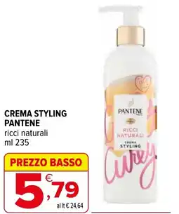Iperal Crema styling PANTENE offerta
