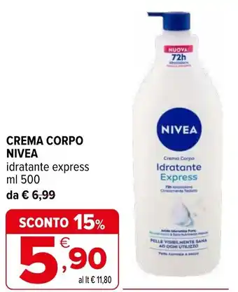 Iperal Crema corpo NIVEA offerta