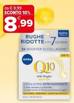 Iperal NIVEA Q10 Anti-Rughe POWER offerta