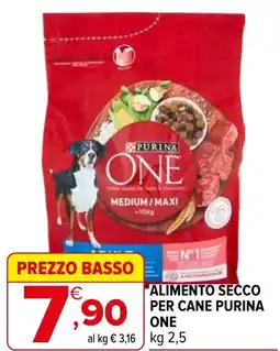 Iperal Alimento secco per cane PURINA ONE offerta