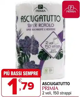 Iperal Asciugatutto PRIMIA offerta