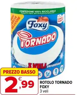 Iperal Rotolo tornado FOXY 3 veli offerta