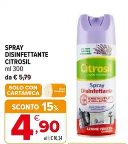 Iperal Spray disinfettante CITROSIL offerta