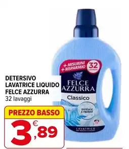 Iperal Detersivo lavatrice liquido FELCE AZZURRA offerta