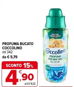 Iperal Profumo per bucato COCCOLINO offerta