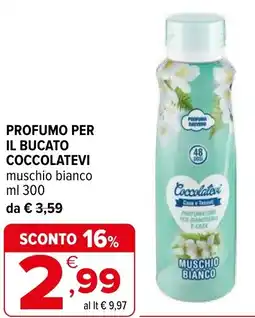 Iperal Profumo per il bucato COCCOLATEVI offerta
