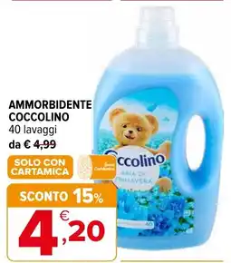 Iperal Ammorbidente COCCOLINO offerta