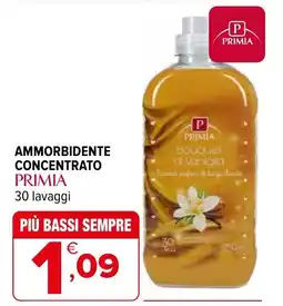 Iperal Ammorbidente concentrato PRIMIA offerta