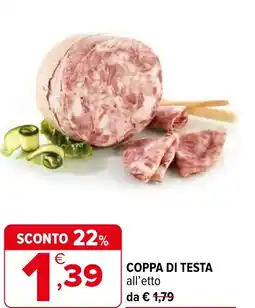 Iperal Coppa di testa offerta