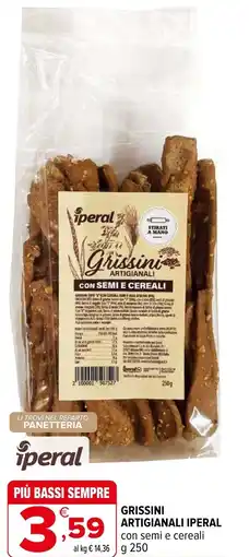 Iperal Grissini artigianali IPERAL offerta
