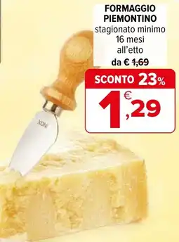 Iperal Formaggio piemontino offerta