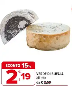 Iperal Verde di bufala offerta