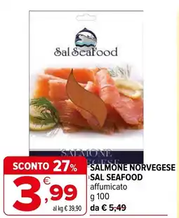 Iperal Salmone norvegese SAL SEAFOOD offerta