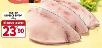 Iperal Filetto di pesce spada offerta