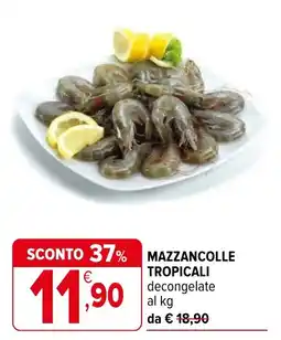 Iperal Mazzancolle tropicali offerta